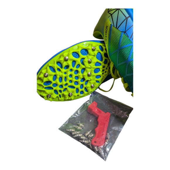 AIRFUL Mens & Womens Track and Field Spike Shoes Breathable Sneakers Anti-Slip - Picture 6 of 12